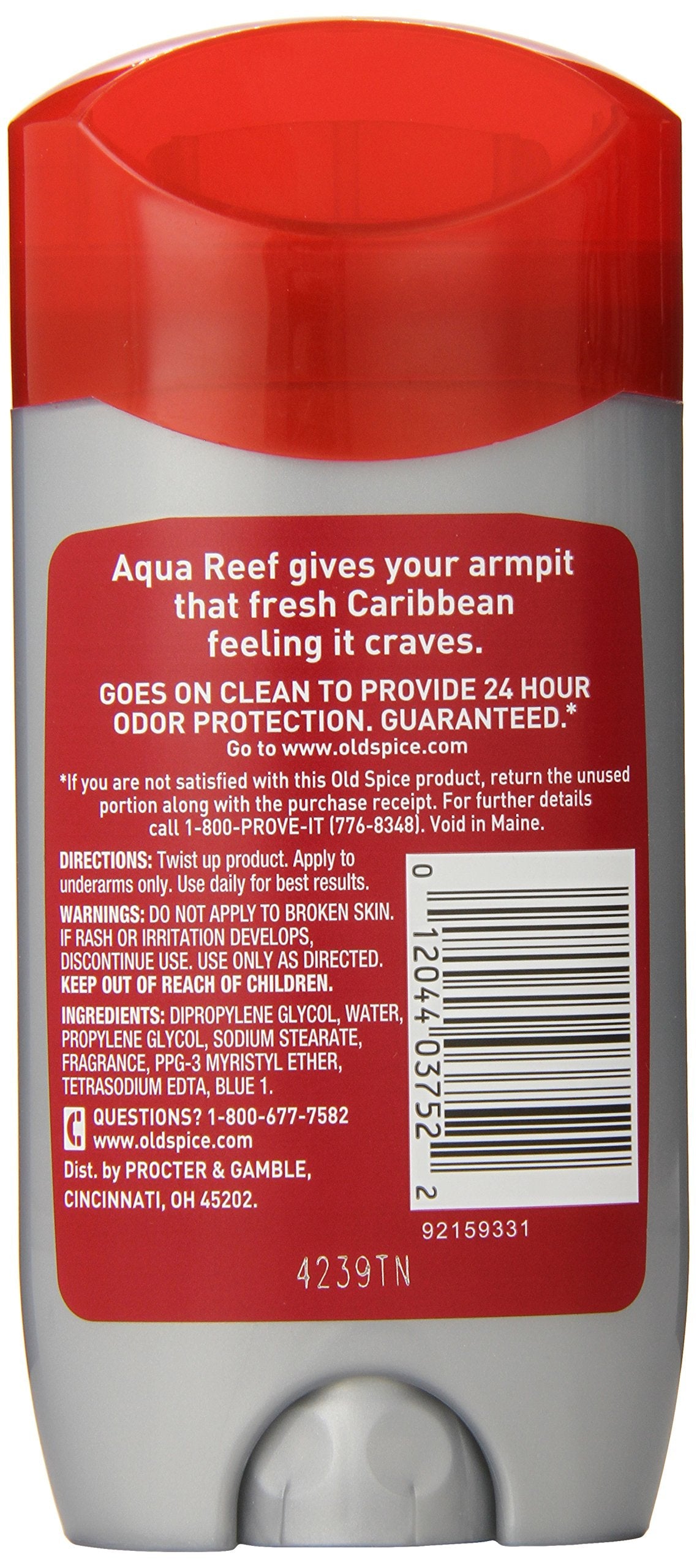 Old Spice, Aqua Reef, 3 oz Beauty & Personal Care Old Spice