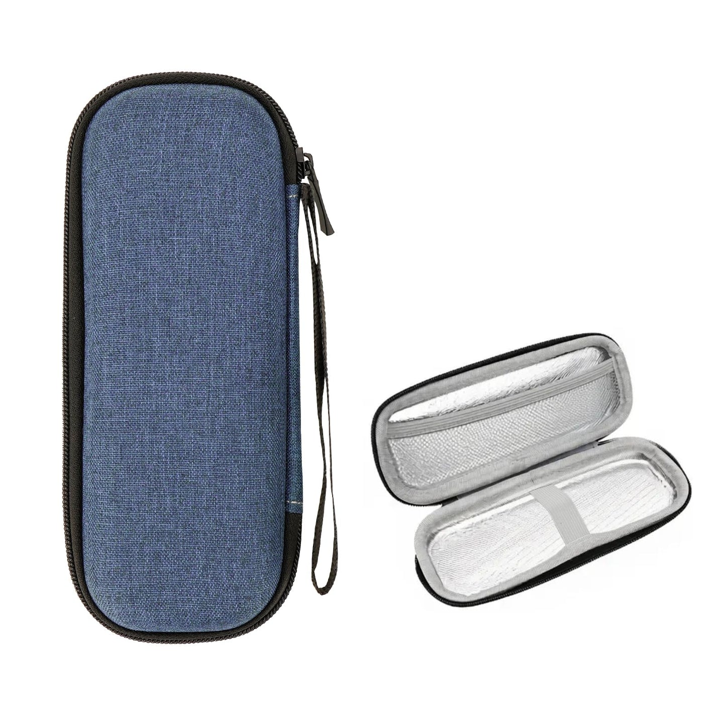 Linkidea Generic EVA Hard Shell Safety Razor Travel Case, Shaving Accessories Blade Head Storage, Men's Portable Travel Shaver Bag Compatible Beauty and Personal Care Linkidea