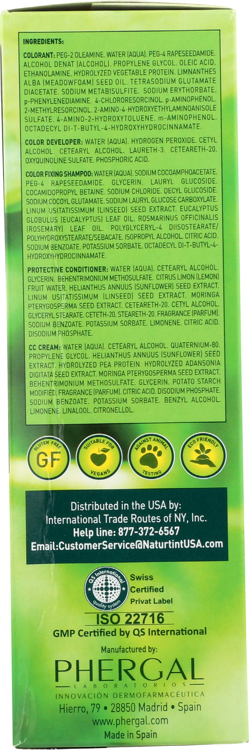 Naturtint Permanent Hair Colors Light Golden Chestnut (5G) 5.28 Fl. oz. Beauty & Personal Care Naturtint