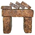 Plant Guru Raw African Black Soap 5 lbs. Bulk Bars - Pure & Natural Traditional Skincare for Face, Body & Hair | Handmade Cleanser for All Skin Types Beauty & Personal Care Plant Guru