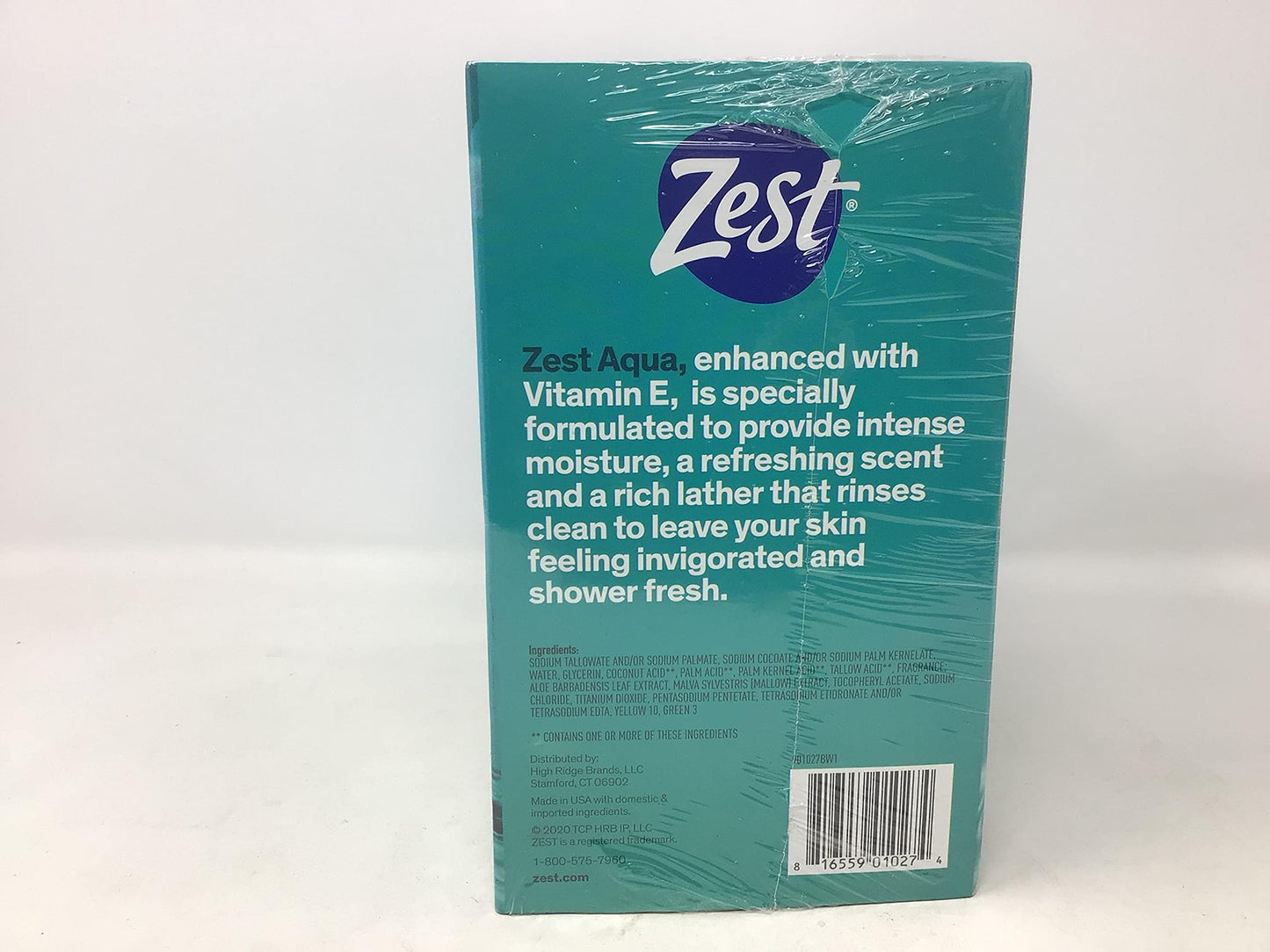 :Zest Bar Soap Aqua 4oz Bar Soaps - 20 Bar Beauty & Personal Care Zest