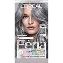 L'Oreal Paris Feria Multi-Faceted Shimmering Permanent Hair Color, Smokey Silver, Pack of 1 Hair Dye Kit Beauty & Personal Care L'Oreal Paris
