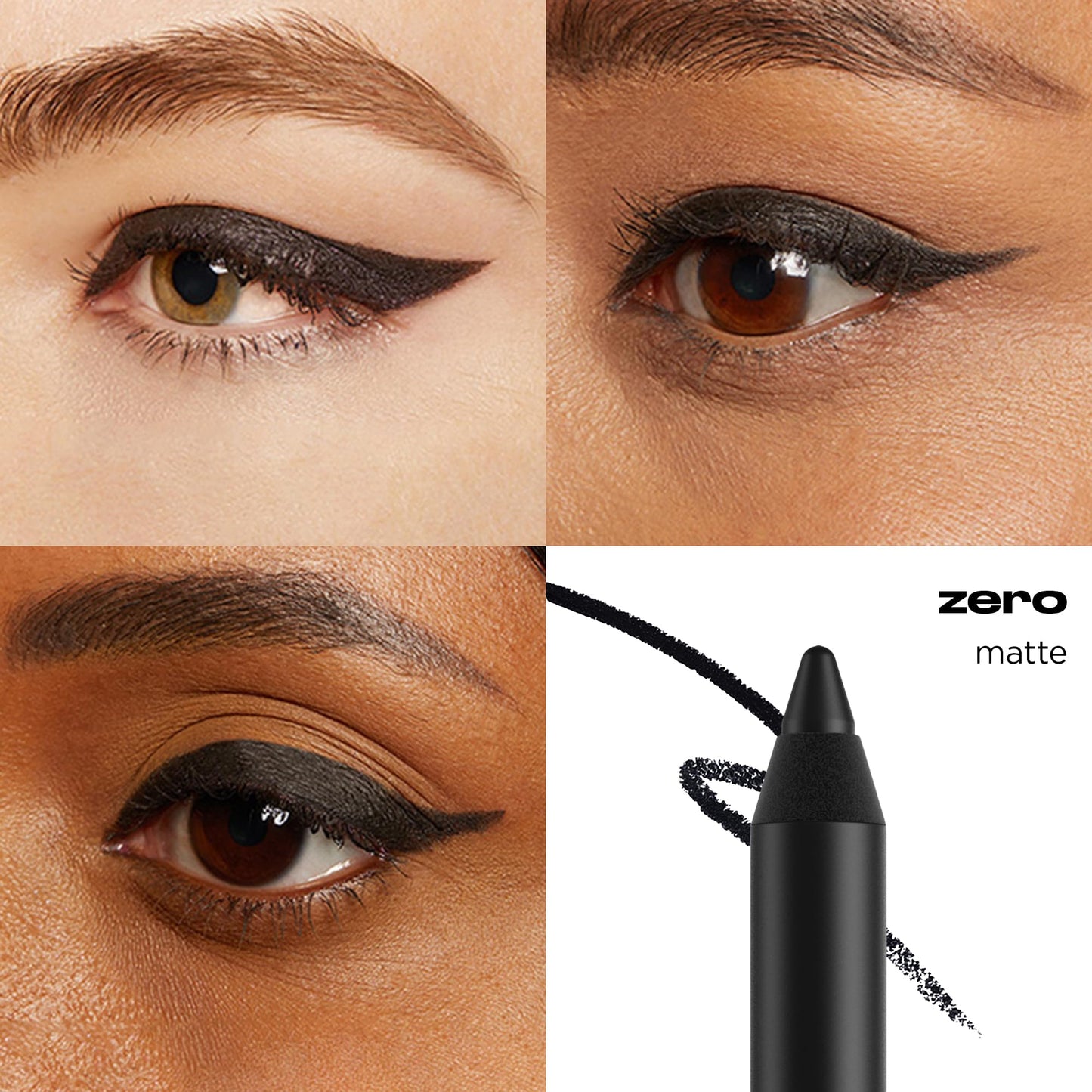 URBAN DECAY 24/7 Glide-On Waterproof Eyeliner Pencil - Smudge-Proof, Long-Lasting, Transfer-Proof, Up to 16HR Wear, Smooth No-Tug Formula, Zero (Matte Beauty & Personal Care URBAN DECAY