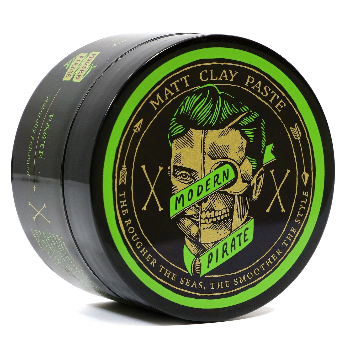 MODERN PIRATE Medium Hold Matte Clay Paste Hair Pomade 3.2 oz Beauty & Personal Care Modern Pirate
