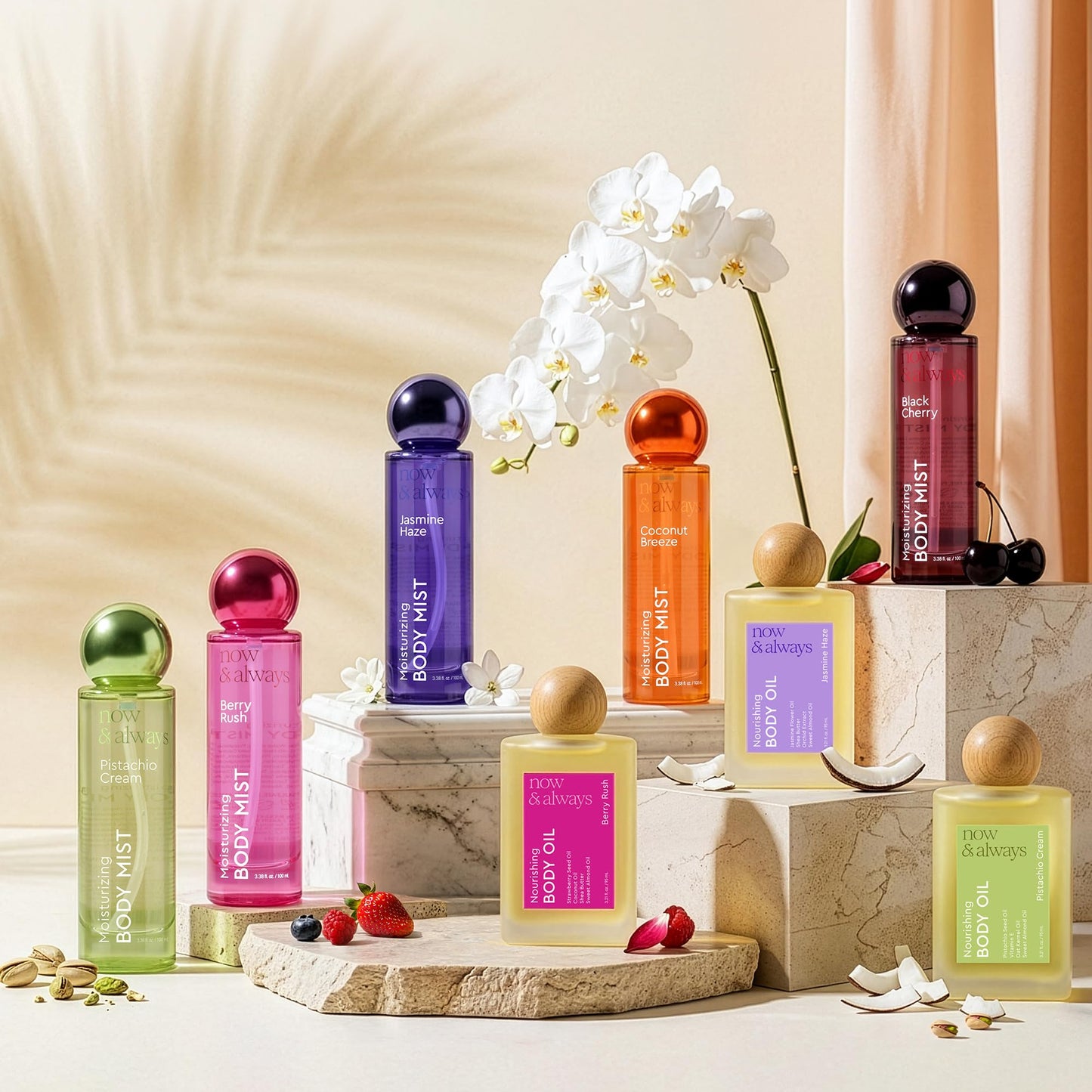 NICKA K NEW YORK Now & Always Body Mist, Lightweight Fragrance, Non-Sticky Elegant Scents, Ideal For Layering or Refreshing Throughout the Day (Black Beauty & Personal Care NICKA K NEW YORK