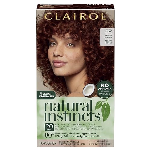 Clairol Natural Instincts Hair Color, [5R] Medium Auburn 1 Each Beauty & Personal Care Clairol
