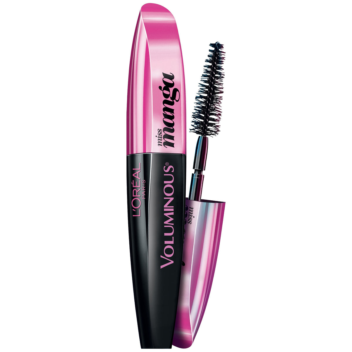 L’Oréal Paris Voluminous Miss Manga Mascara, 377 Waterproof Black, 0.29 Fluid Ounce