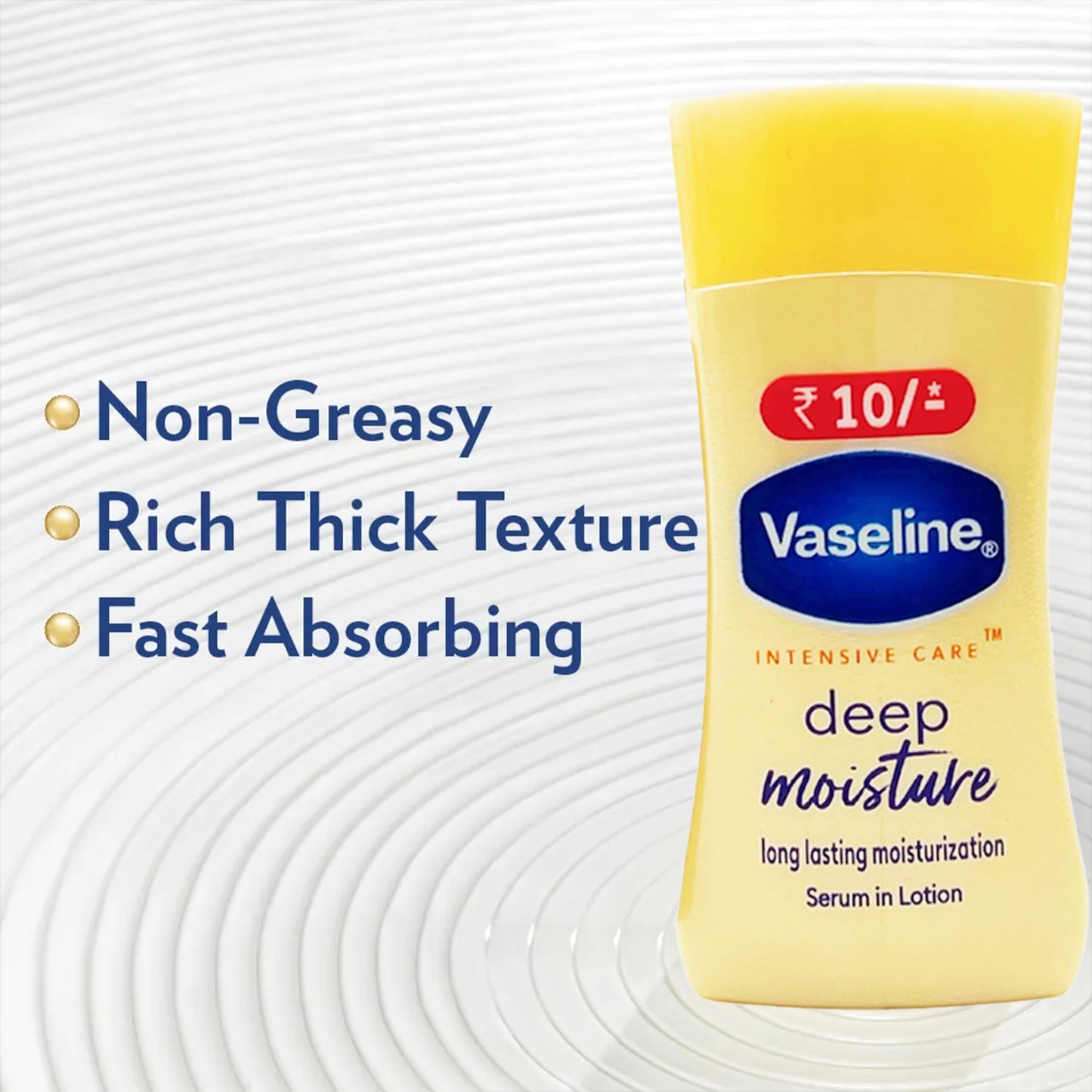 Vaseline Intensive Care Travel Moisturizer, 24 Count Bulk, Deep Moisture Moisturizing Lotion, Face and Body Moisturizer for Dry Skin, 0.67 oz Beauty & Personal Care Vaseline