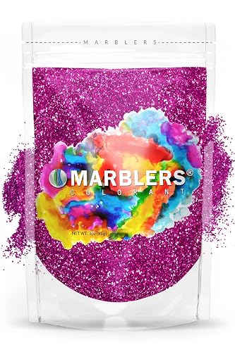 MARBLERS Twinkle Glitter [Hot Plum] 3oz (85g) | Fine | Non-Toxic, Vegan, Cruelty-Free | Face, Body, Eyeshadow, Hair, Festival, Party Makeup | Nail Beauty & Personal Care MARBLERS