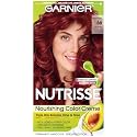 Garnier Nutrisse Nourishing Hair Color Creme, 66 True Red (Pomegranate) (Packaging May Vary) Beauty & Personal Care Garnier