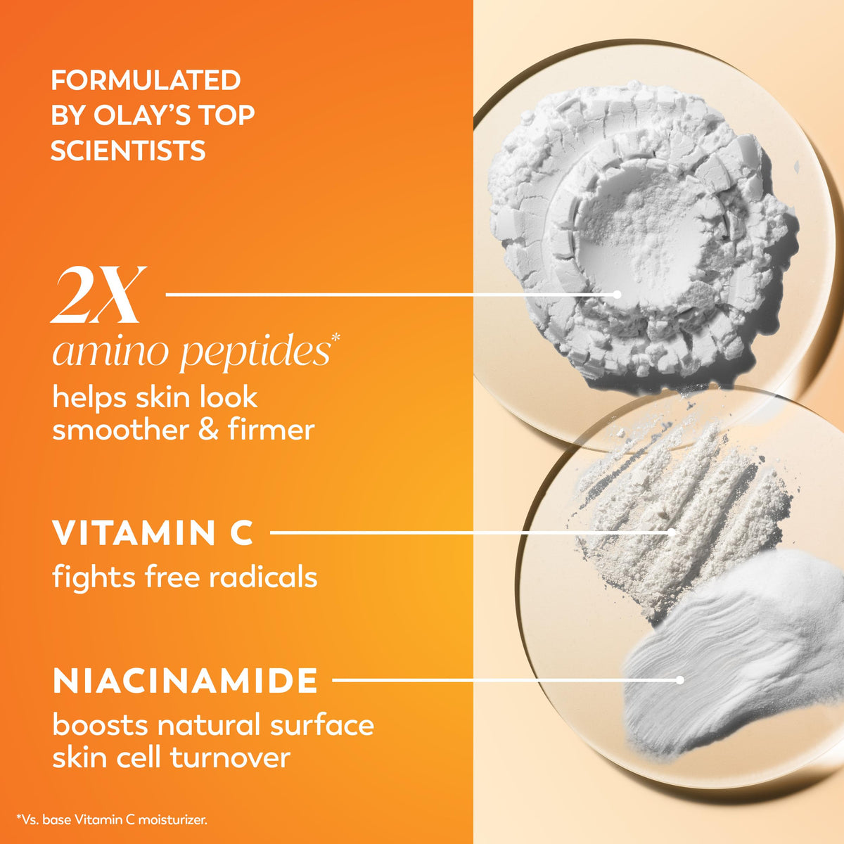 Olay Vitamin C MAX Face Moisturizer, Brightening Cream for Women, Hydrating, Evens Tone, Dark Spot & Hyperpigmentation Reduction, Glowing Skin Care Beauty & Personal Care Olay