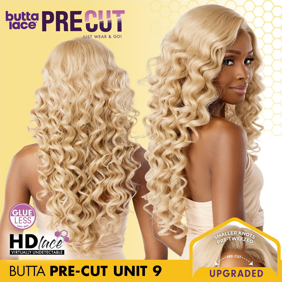 Sensationnel Butta Lace Precut Wig-Unit 9, CH30