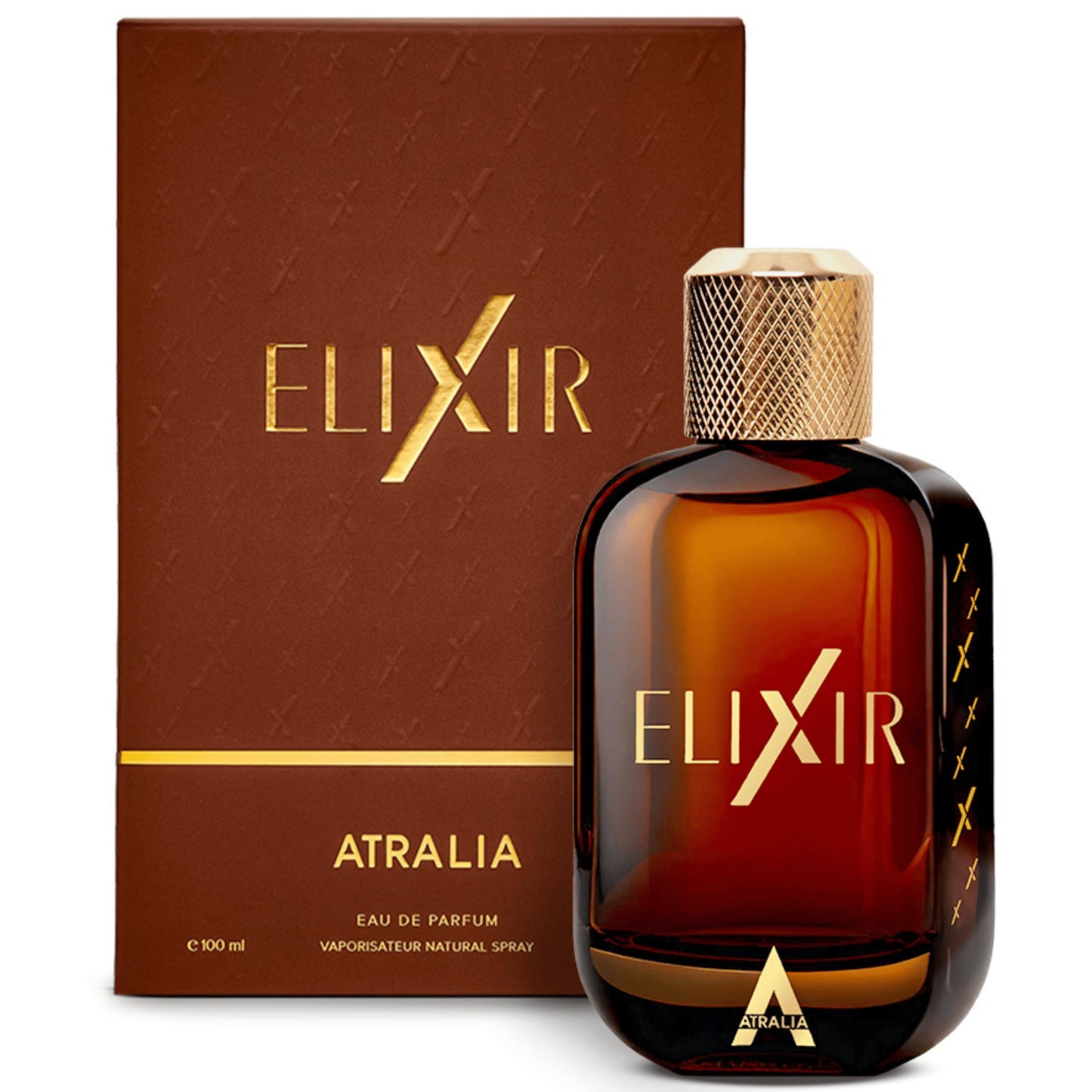 Atralia Elixir Eau de Parfum 100ML | Fresh Amber Woody Perfume for Men | Long Lasting Fragrance with Mint, Lavender, Bergamot, Amber & Vanilla Beauty & Personal Care Atralia