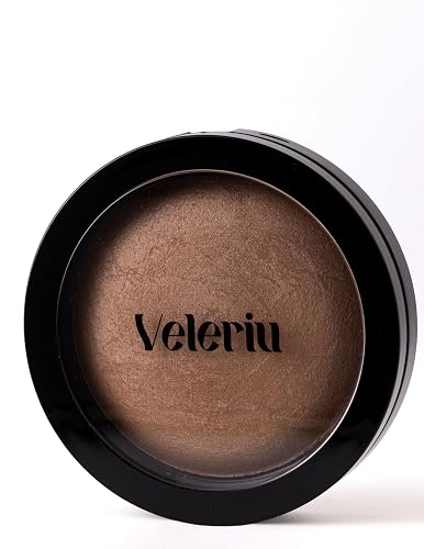 Veleriu Baked Bronzing Powder, Radiant and Matte Finish, Buildable Coverage, Paraben Free (South Beach) Beauty & Personal Care Veleriu