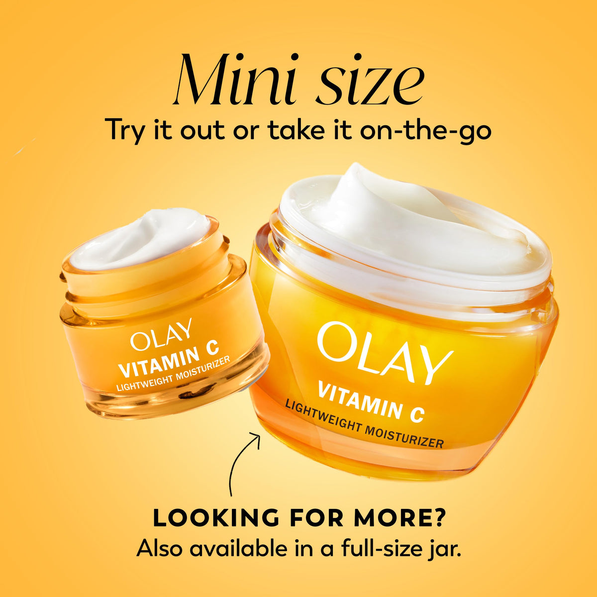 Olay Vitamin C Face Moisturizer, Brightening Cream for Women, Trial Size, Evens Tone, Dark Spot & Hyperpigmentation Reduction, Glowing Skin Care Beauty & Personal Care Olay