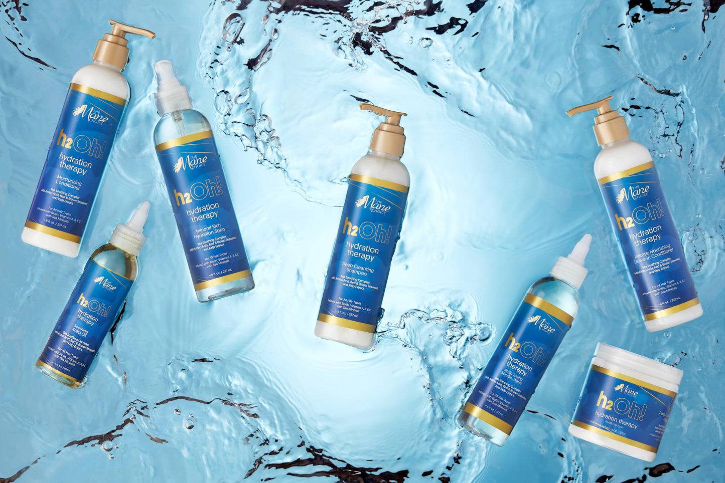 The Mane Choice H2Oh! Hydration Therapy Hydration Spray 8 Oz Beauty & Personal Care The Mane Choice