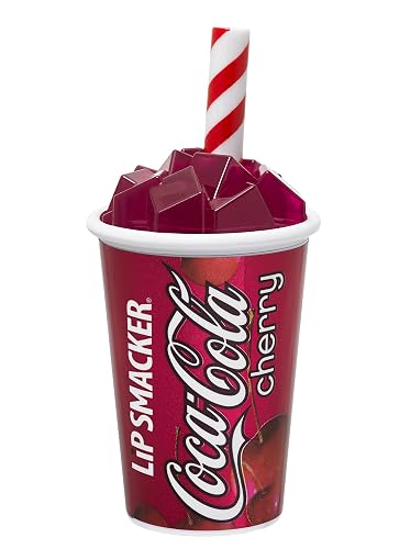Lip Smackers Coca Cola Lip Balm, Moisturizing, Collectible Beverage Cup Design, Sheer Finish for Smooth Lips - Cherry Coke Beauty & Personal Care Lip Smacker