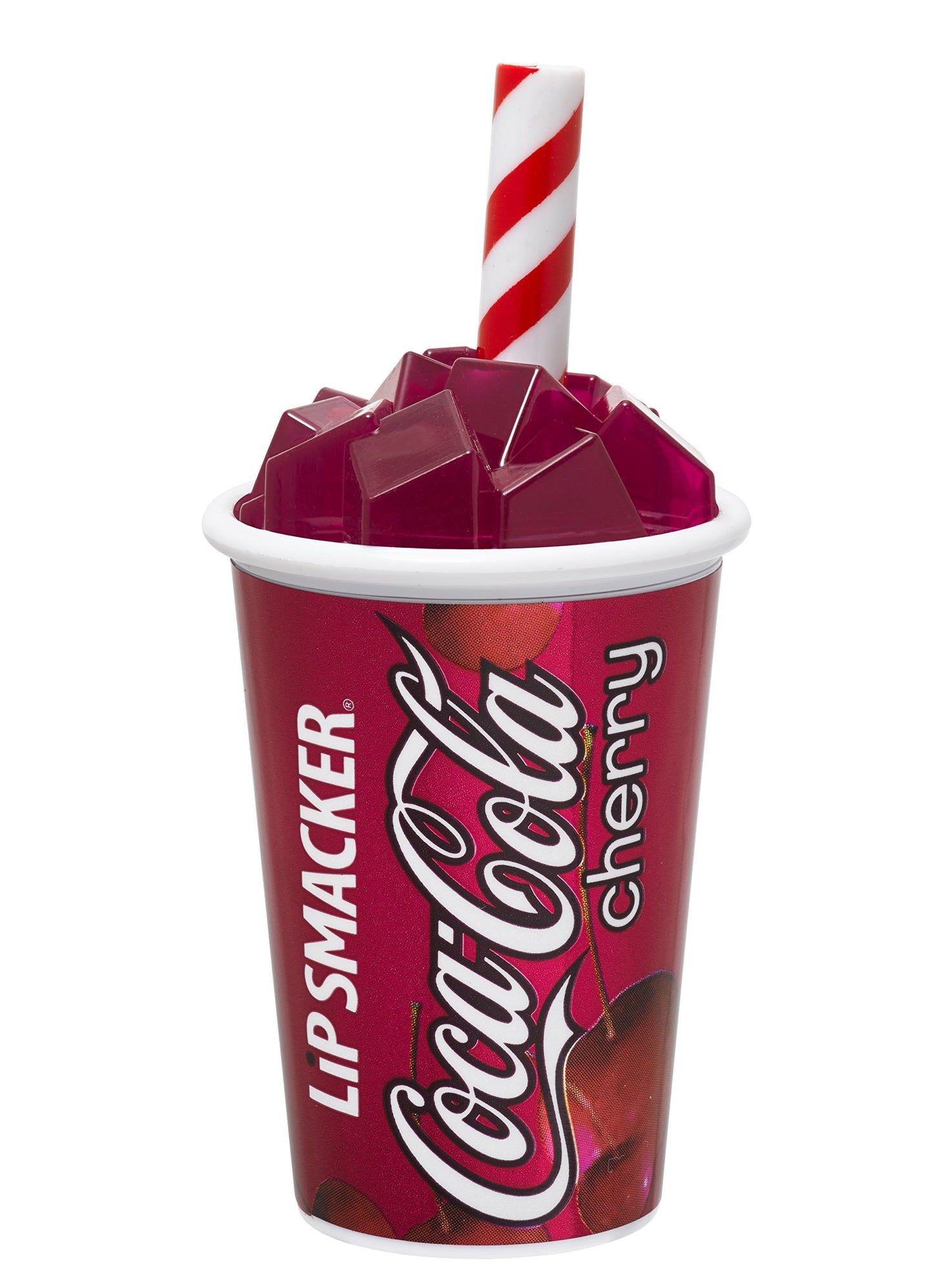 Lip Smackers Coca Cola Lip Balm, Moisturizing, Collectible Beverage Cup Design, Sheer Finish for Smooth Lips - Cherry Coke Beauty & Personal Care Lip Smacker