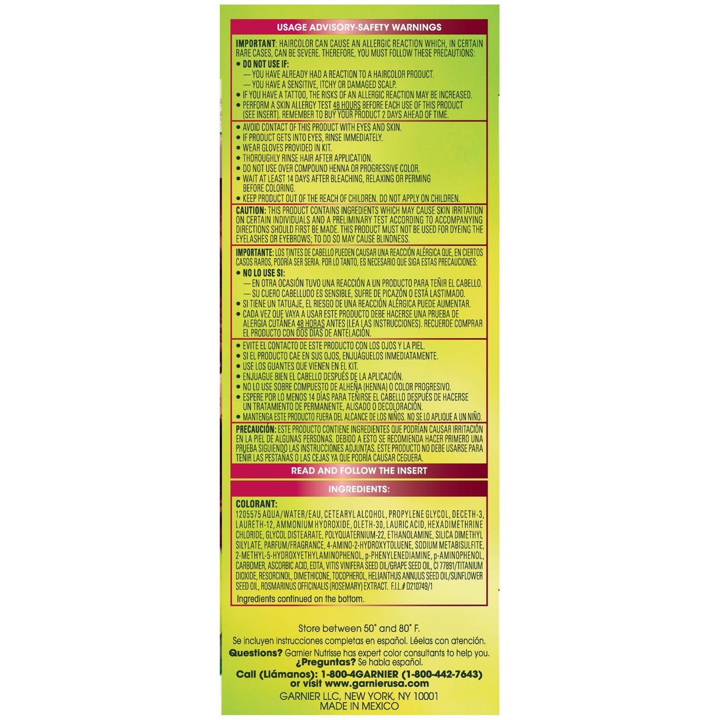 Garnier Nutrisse Nourishing Hair Color Creme, 66 True Red (Pomegranate) (Packaging May Vary) Beauty & Personal Care Garnier