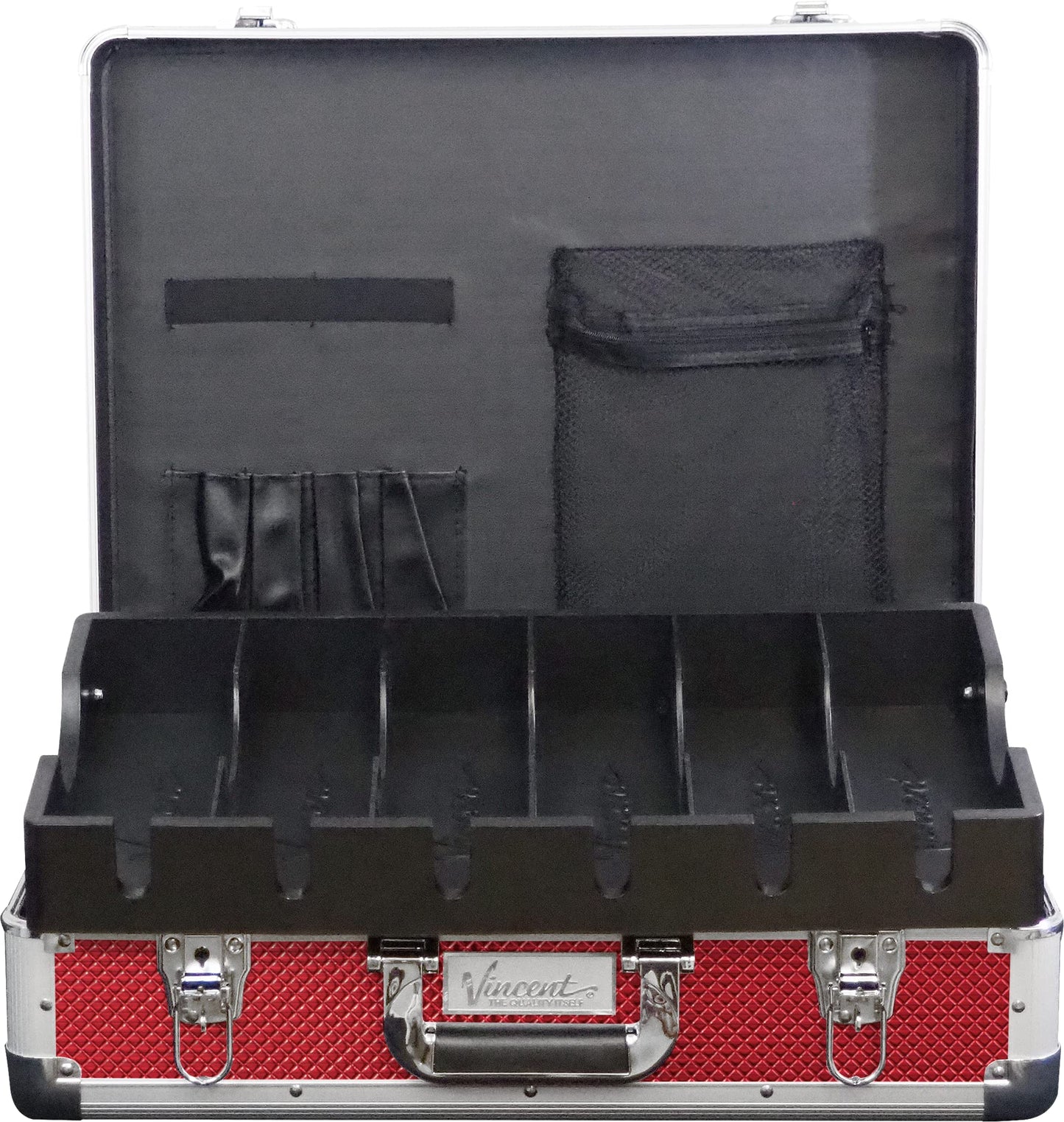 Vincent Master Barber Case Large (Red) Beauty and Personal Care Vincent