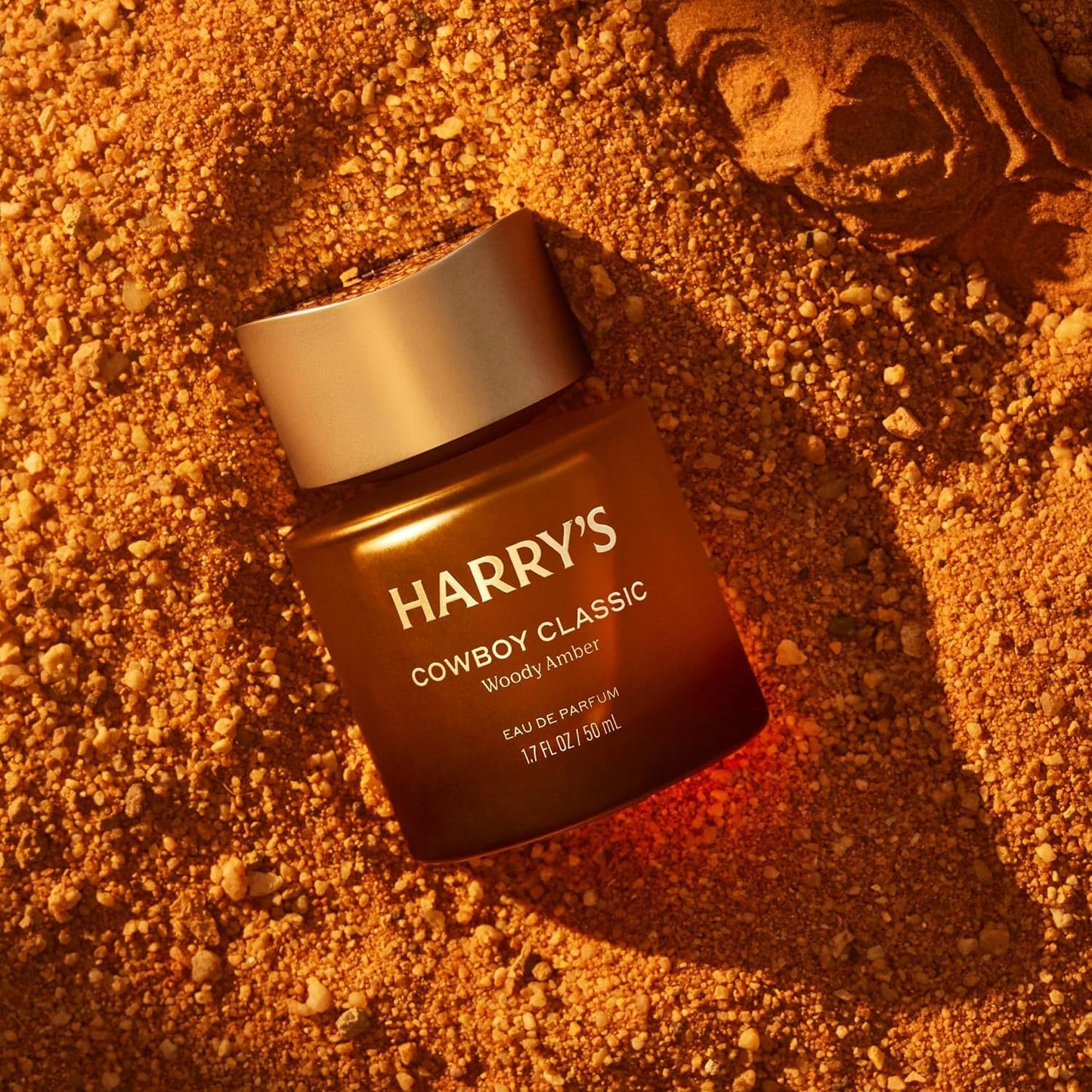 Harry's Cowboy Classic Men's Cologne - Woody Amber Scent - 1.7 fl oz - Notes of Bergamot, Cedarwood & Musk - Long-Lasting Eau de Parfum Men's Beauty & Personal Care Harry's