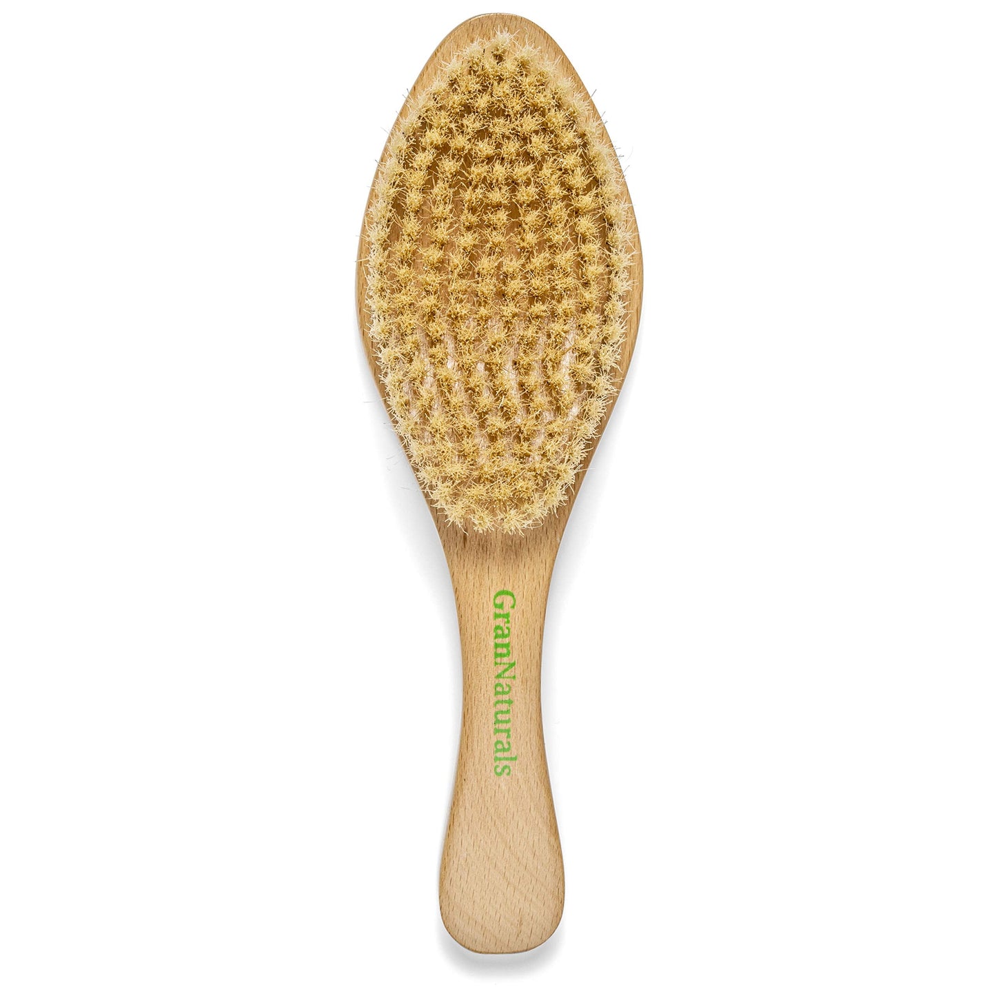 GranNaturals Soft Bristle Hair Brush - Curved Boar Bristle Vintage Style Hairbrush for 360 Waves, Sleek Slick Back Ponytail & Bun, Smoothing, Fades Beauty & Personal Care GranNaturals