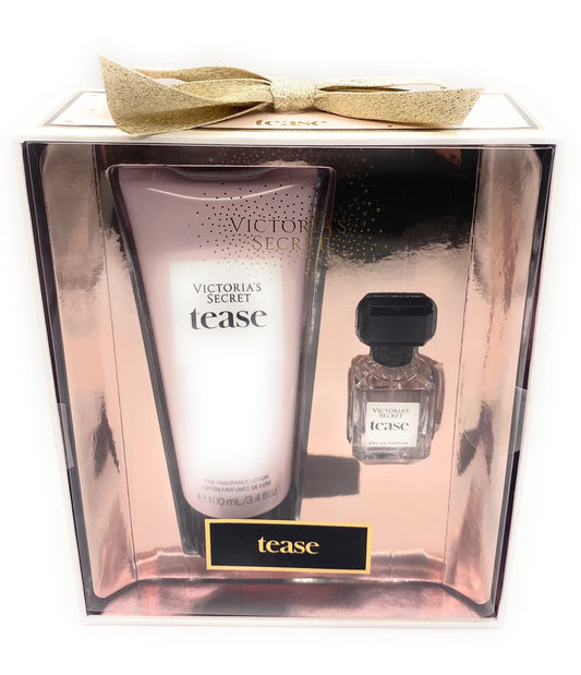 Victoria's Secret Tease Eau de Parfum .25 oz. & Fragrance Lotion 3.4 oz Mini Perfume Gift Set Beauty & Personal Care Victoria's Secret