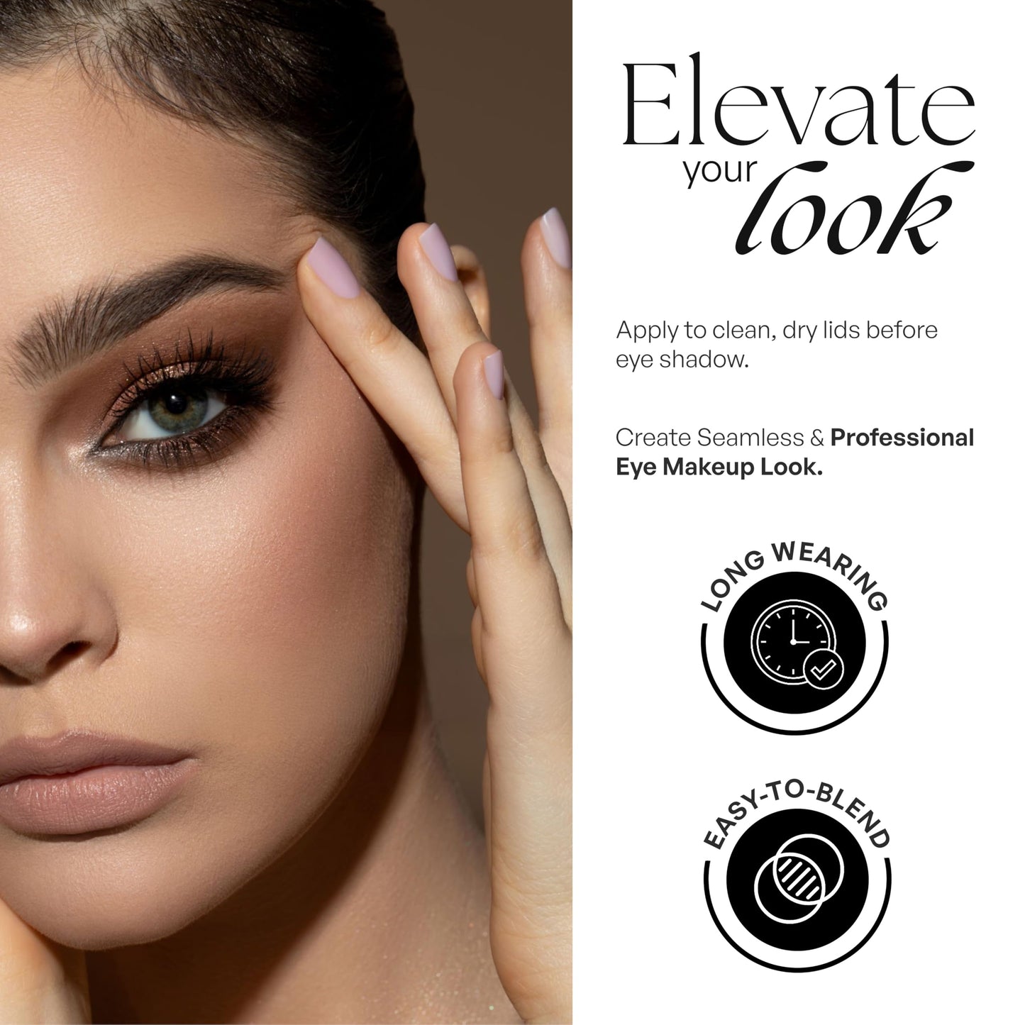 Sorme Cosmetics PRO Eyeshadow, All In One Eye Primer for Smooth and Crease-Resistant Eye Makeup, Waterproof and Long Lasting, Nude Translucent Shade… Beauty & Personal Care SORMÉ