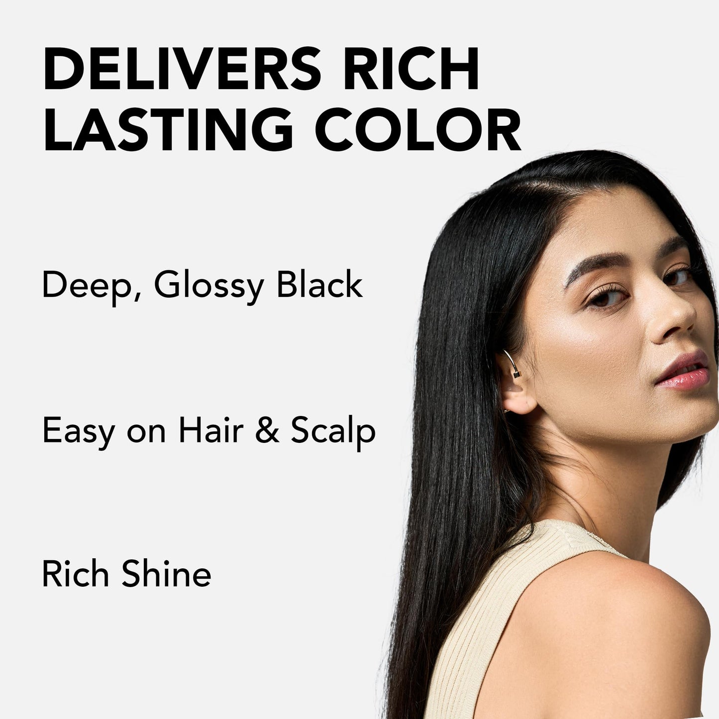 Motions Xpress Permanent Hair Color Shampoo Natural Black - 5 Minute Color, Gray Coverage, Ammonia Free, Deep Shine Hair Dye Shampoo, 0.84 Oz Beauty & Personal Care Motions