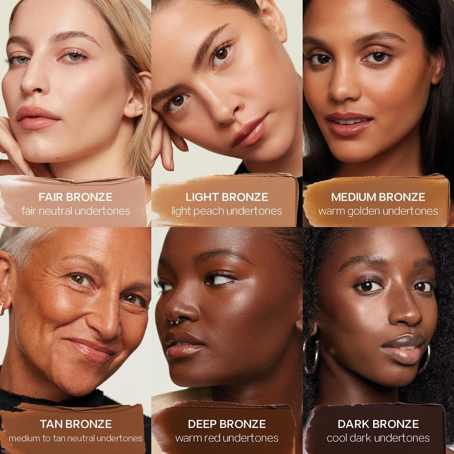 Saie Sun Melt Cream Bronzer - Buildable Balm Face Bronzer for Effortless Sculpting - Cream Contour Enriched with Vitamin C, Nourishing Skincare Beauty & Personal Care Saie
