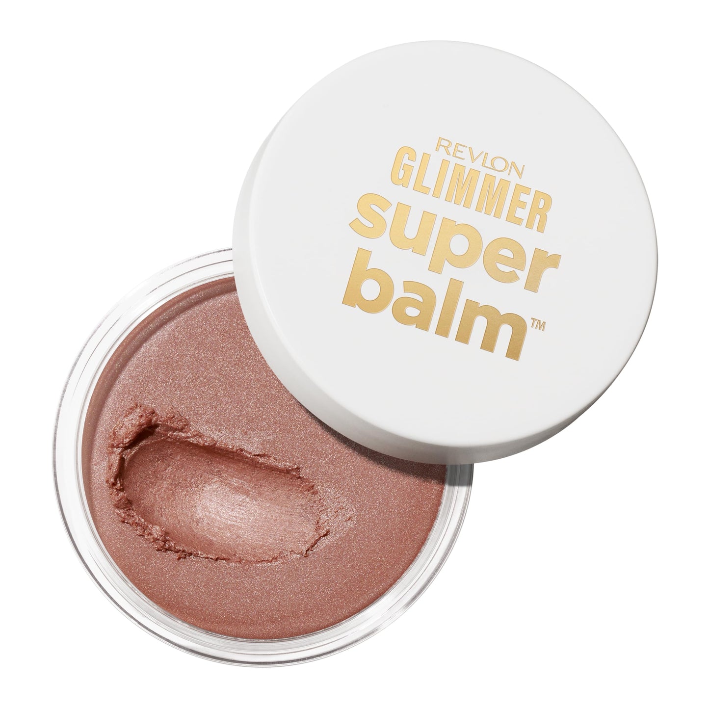 Revlon Glimmer Super Balm, Multi-Use Glow Face Makeup, Cream Bronzer, Highlighter, & Blush, 002 Cocktail Hour, 0.06 oz Beauty & Personal Care REVLON