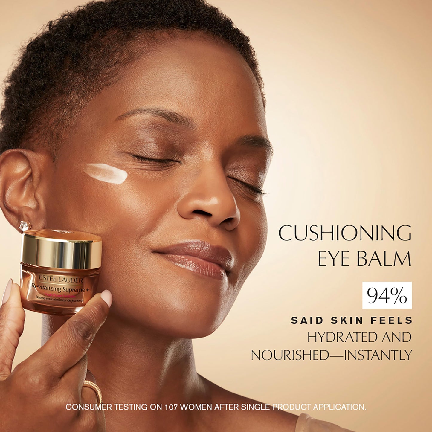 Estée Lauder Revitalizing Supreme+ Youth Power Hydrating Under Eye Balm with Hyaluronic Acid, 0.5 Ounce Beauty & Personal Care Estée Lauder
