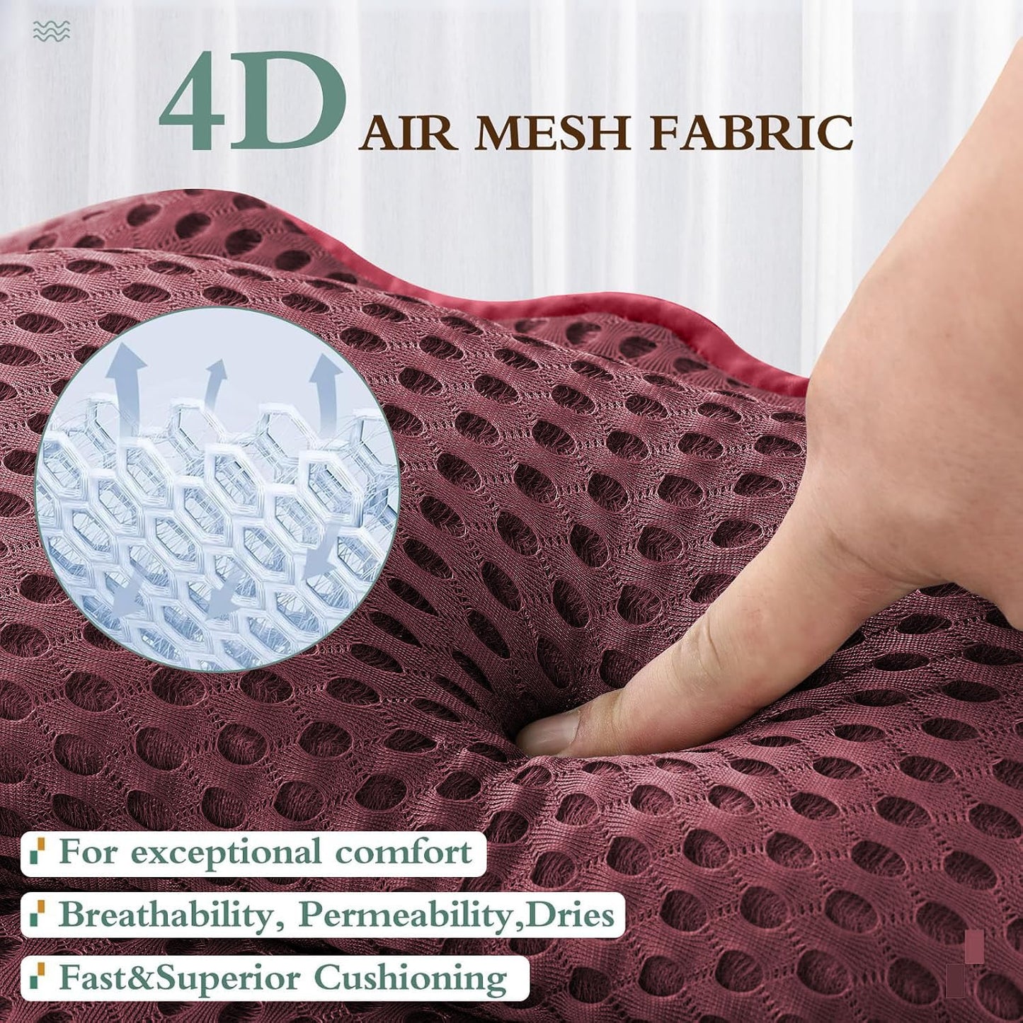 Bath Pillow RUVINCE Ergonomic Luxury Bathtub Pillow with Head,Neck, Shoulder and Back Support, 4D Bath Pillows for tub with 6 Powerful Suction Cups Beauty and Personal Care RUVINCE