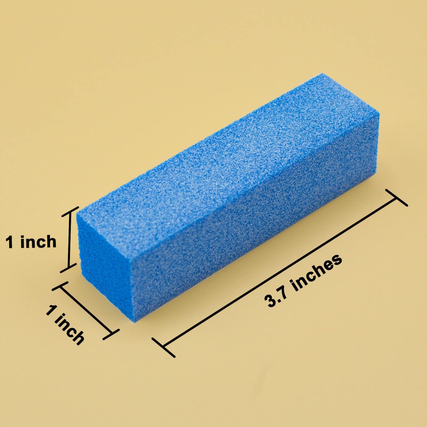 Natural and Acrylic Nail Buffing Blocks, 12-Pack, 4 Sided, Medium Grit (Multi-Colored) Beauty & Personal Care Morary