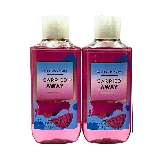 Bath & Body Works Shower Gel, Set of 2 Bottles, Each Bottle 10oz (Carried Away) Beauty & Personal Care Bath & Body Works