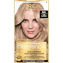 L'Oreal Paris Superior Preference Luminous Fade-Defying Permanent Hair Color, Hair Dye For Up to 9 Weeks of Radiance, Ash Blonde 8A, 1 Hair Dye Kit Beauty & Personal Care L'Oreal Paris