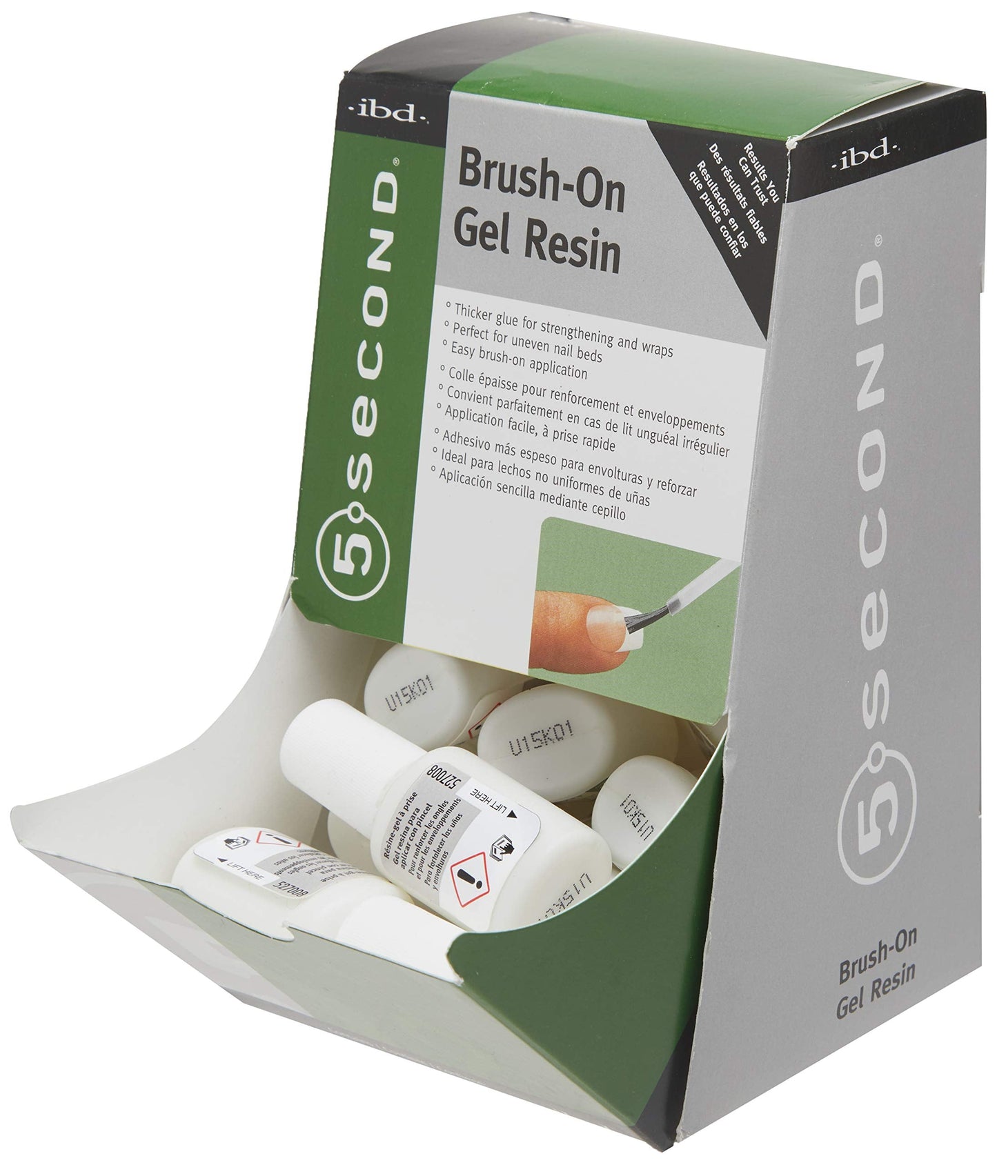 IBD Ibd 5 Second Brush-on Gel Resin - Net Wt. 0.20 oz. Beauty & Personal Care IBD