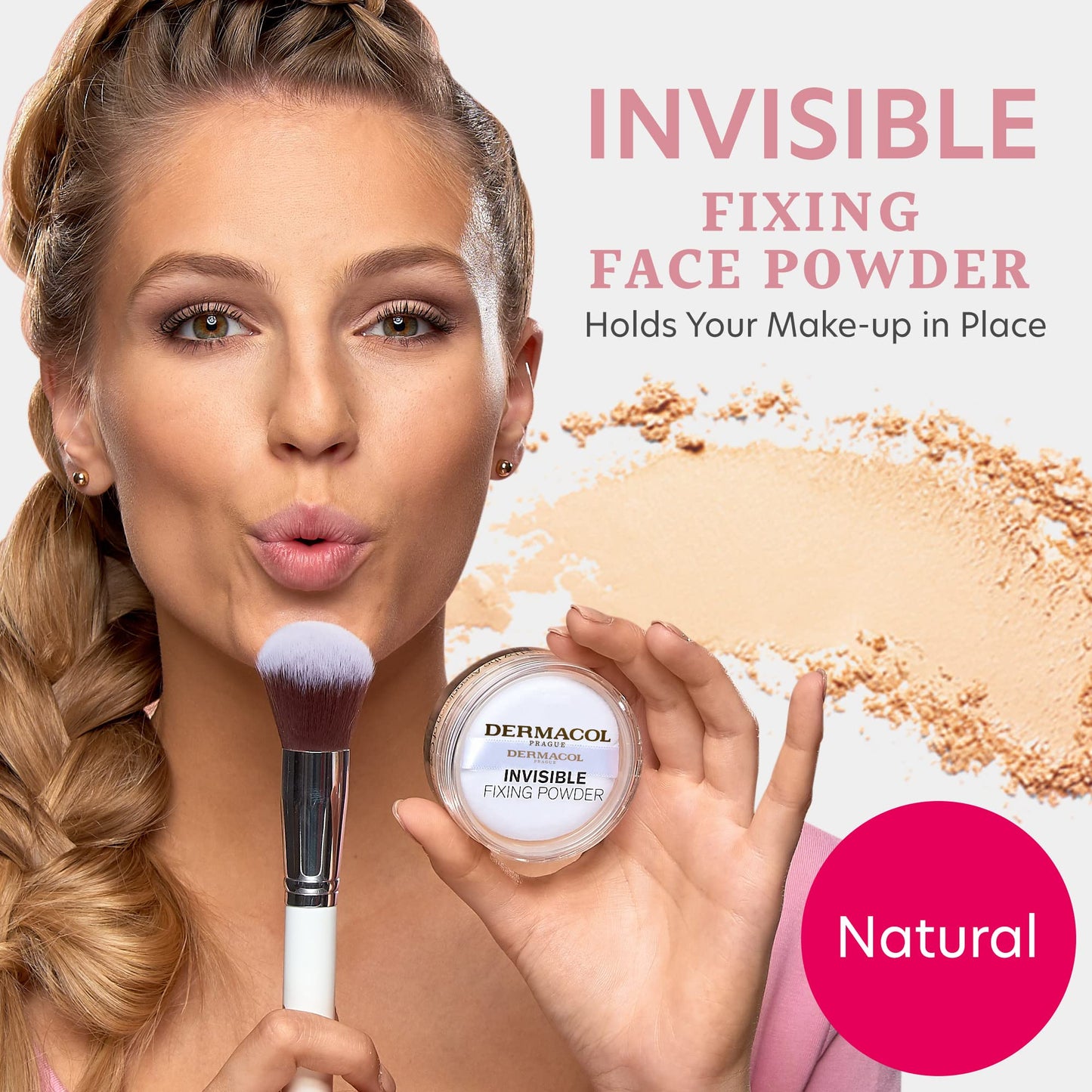 Dermacol Invisible Fixing Powder Color Natural Beauty & Personal Care Dermacol