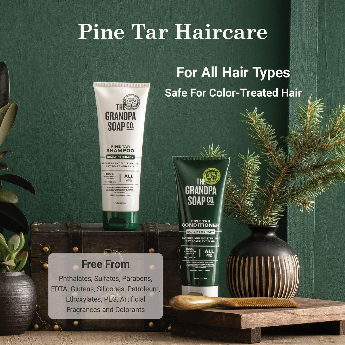 Grandpas Shampoo Pine Tar Beauty & Personal Care Grandpa's