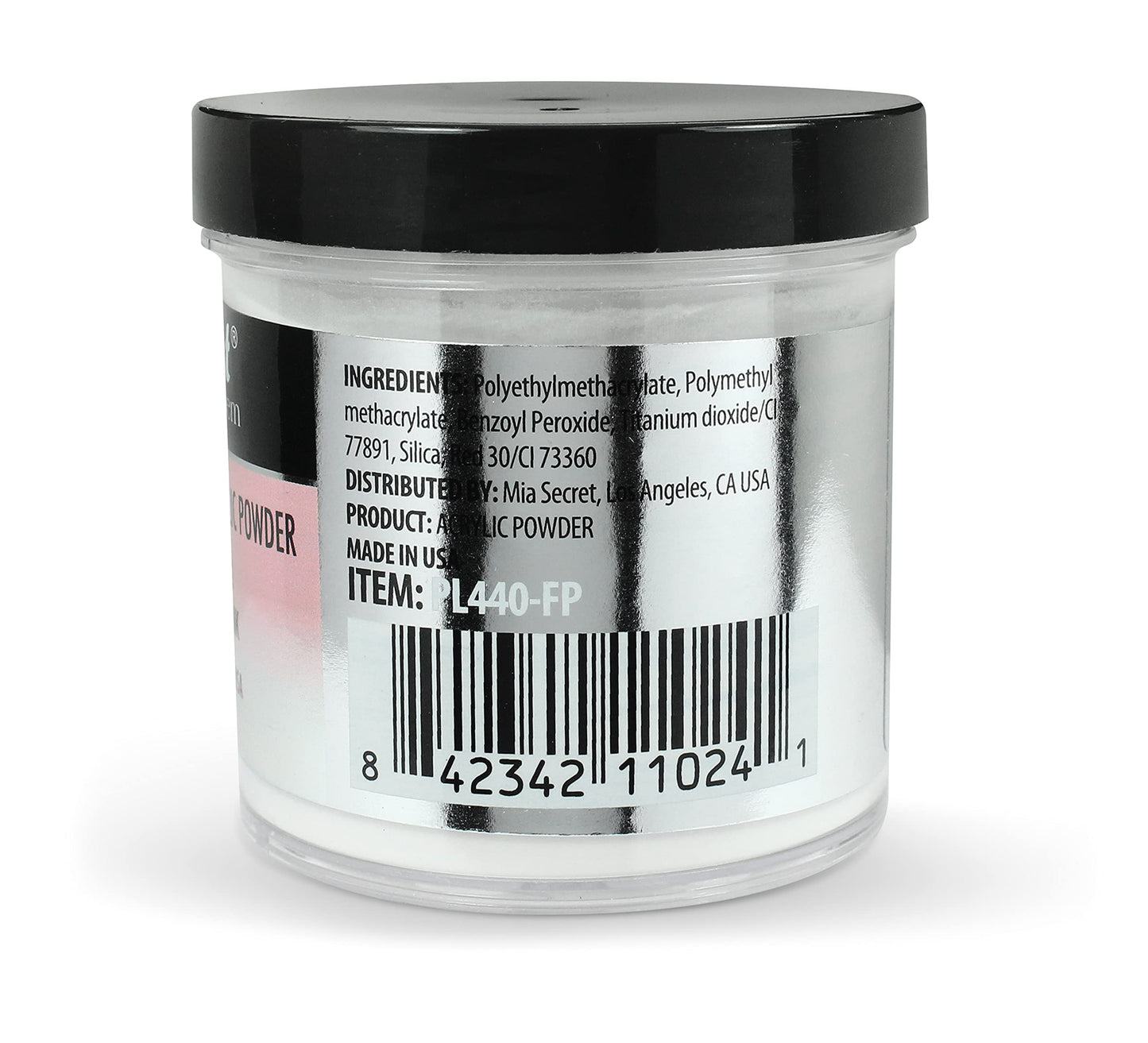 Mia Secret Frosted Pink Acrylic Powder (PL0-FP), 4 Ounce Beauty & Personal Care Mia Secret
