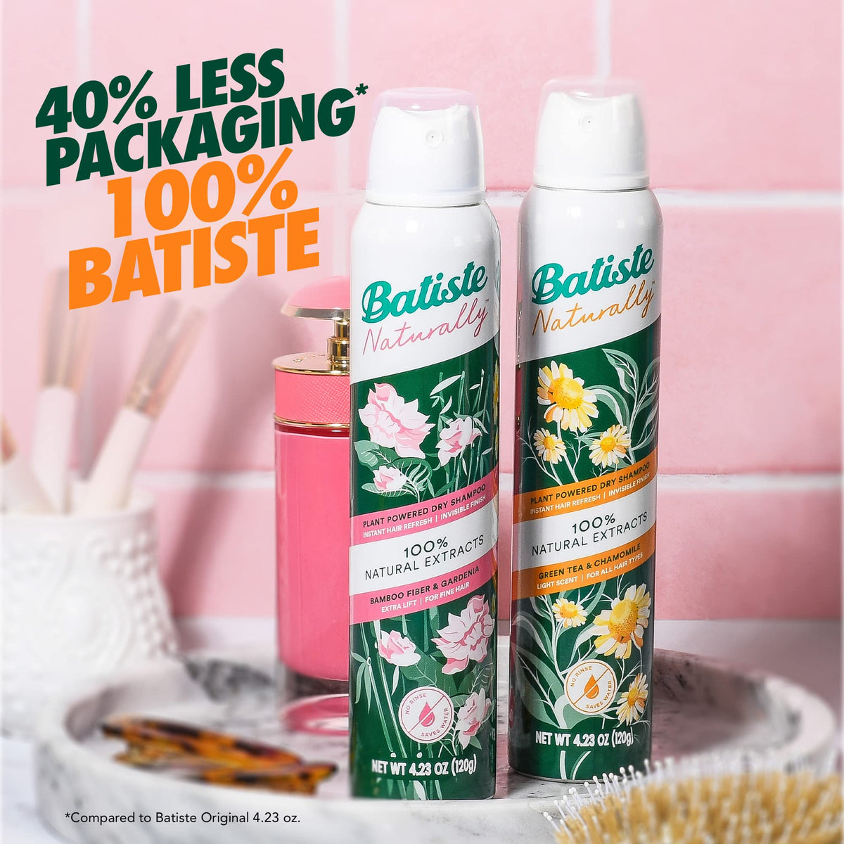 Batiste Natural - Green Tea Chamomile 4.23 oz.