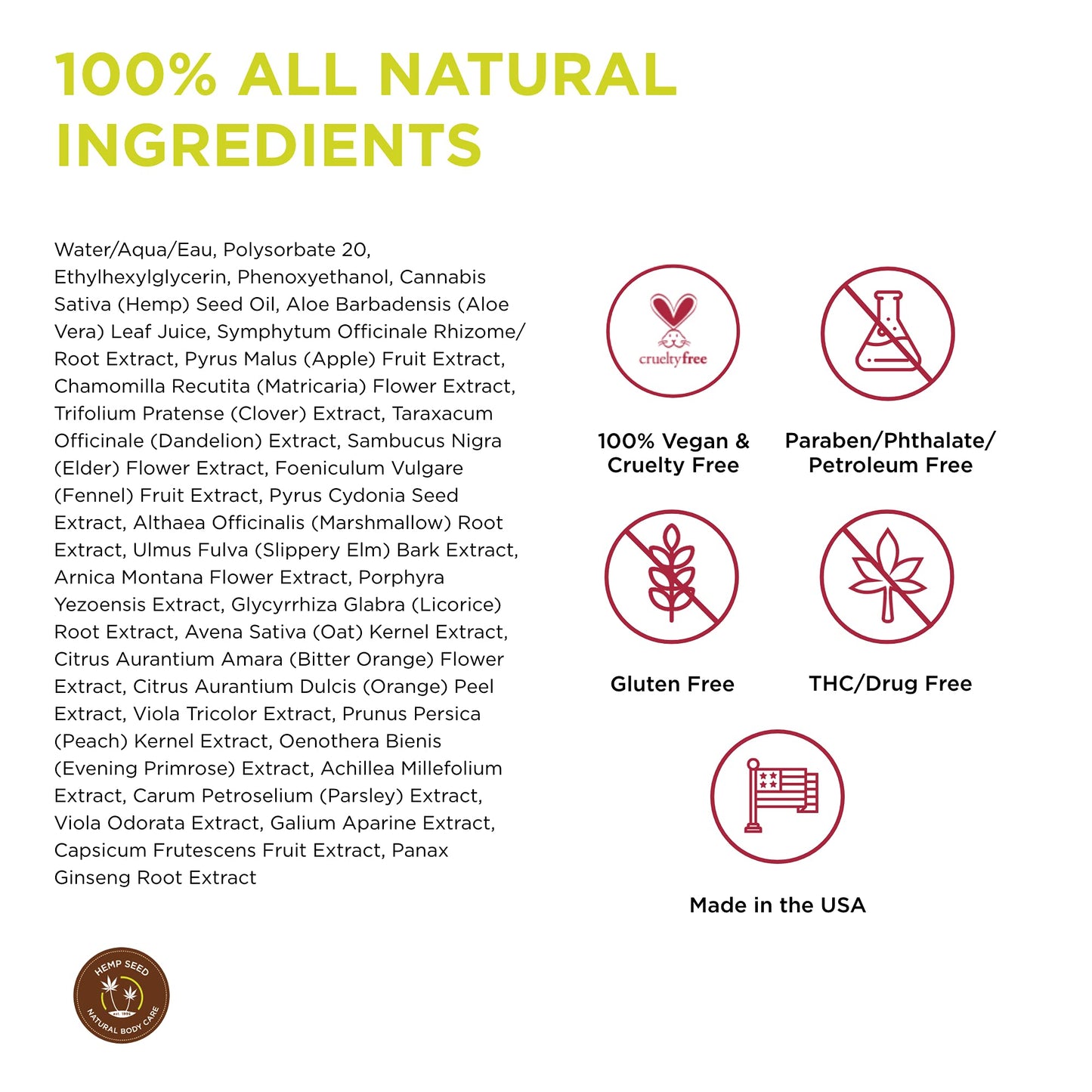 Earthly Body Hemp Seed Moisturizing Body Mist, Skinny Dip, 8 Fl Oz Beauty & Personal Care Earthly Body