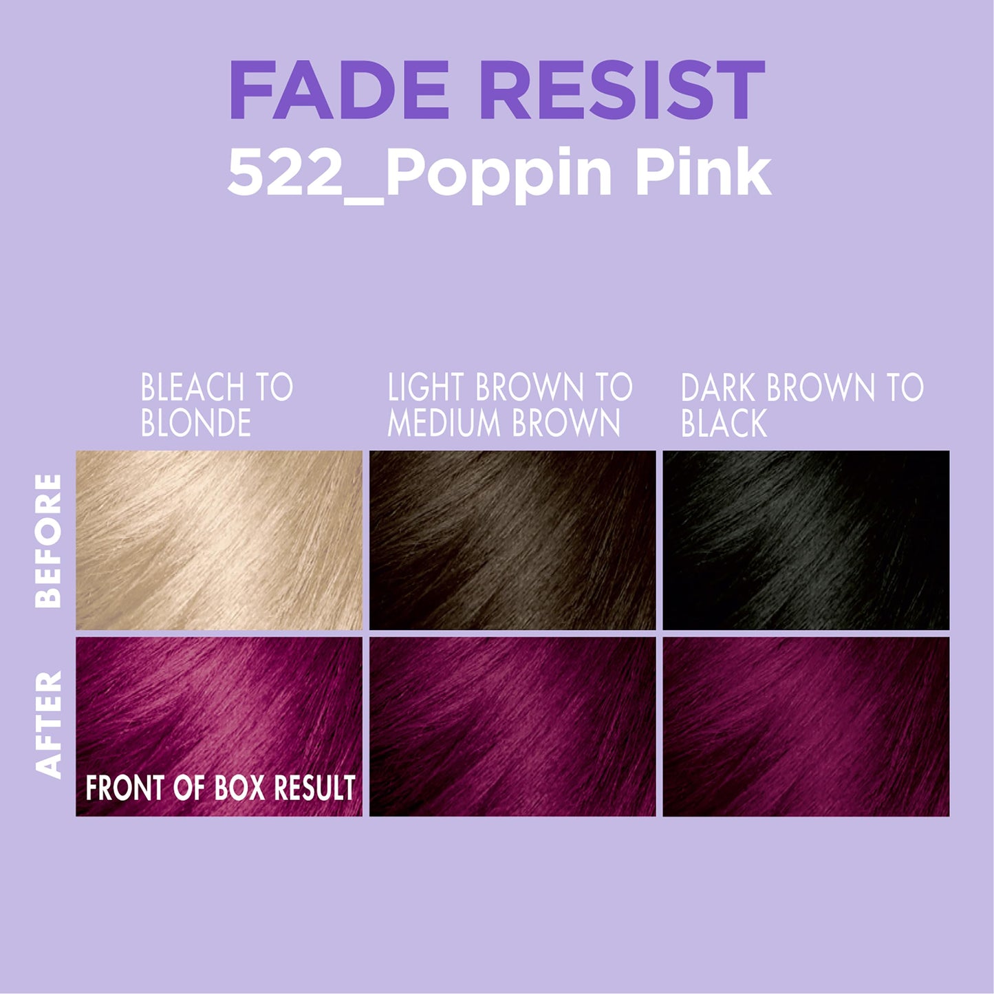 Softsheen-Carson Dark and Lovely Hair Dye, Fade Resist Hair Color with Conditioning Mask, Poppin Pink, 1 Kit Beauty & Personal Care SoftSheen