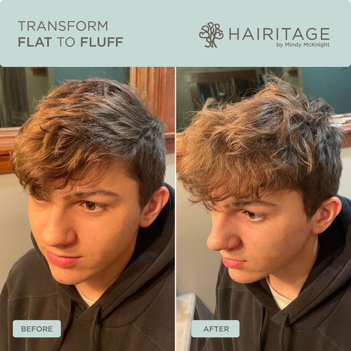 Hairitage Hair Texture Powder for Volume - Lightweight + Medium Hold - Texturizing + Volumizing Hair Styling Based Powder for Men, Women, Boys & Girls Beauty & Personal Care Hairitage