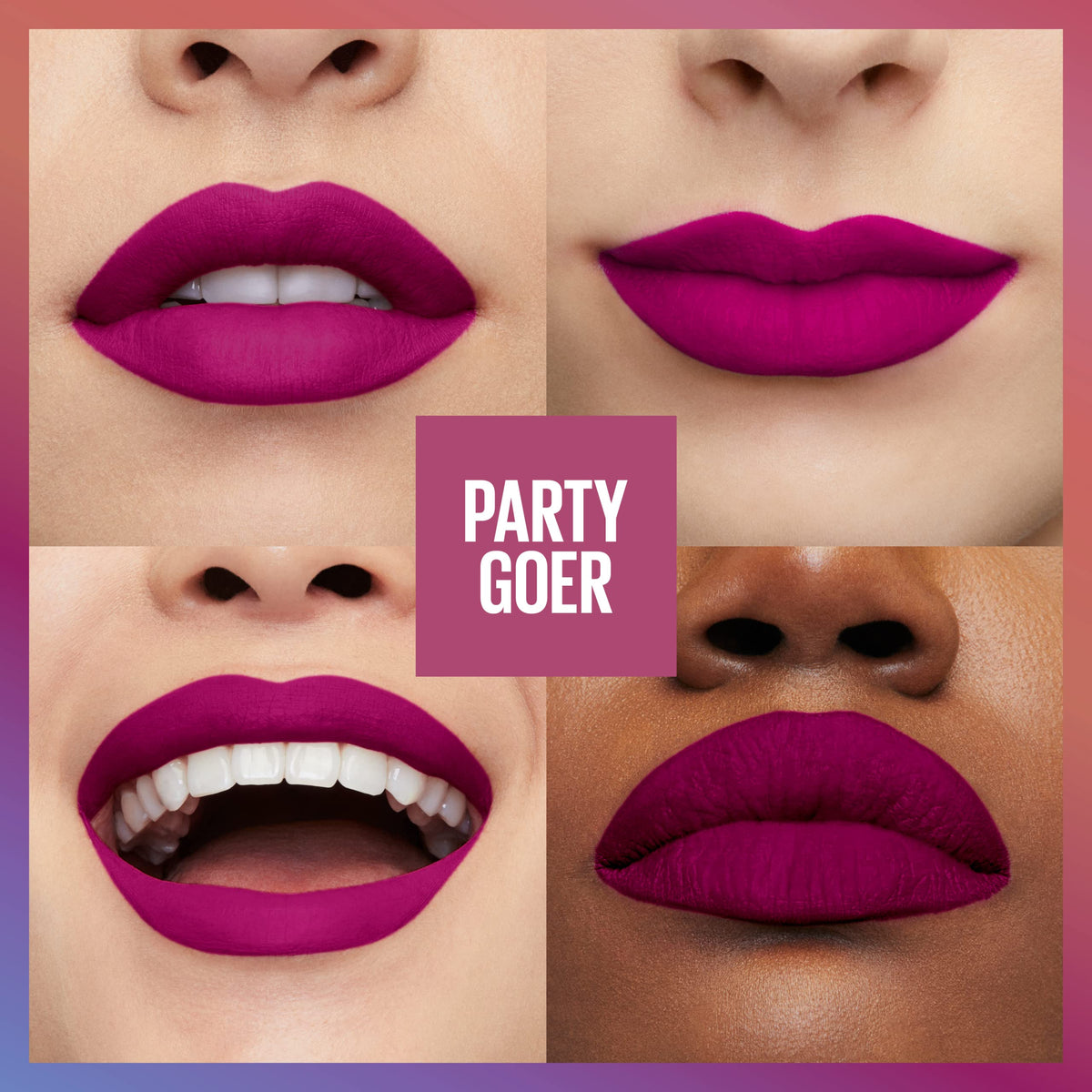 MAYBELLINE New York Super Stay Matte Ink Liquid Lipstick, Transfer Proof, Long Lasting, Limited Edition Birthday Cake Scented Shades, Party Goer, 0.17 Beauty & Personal Care MAYBELLINE