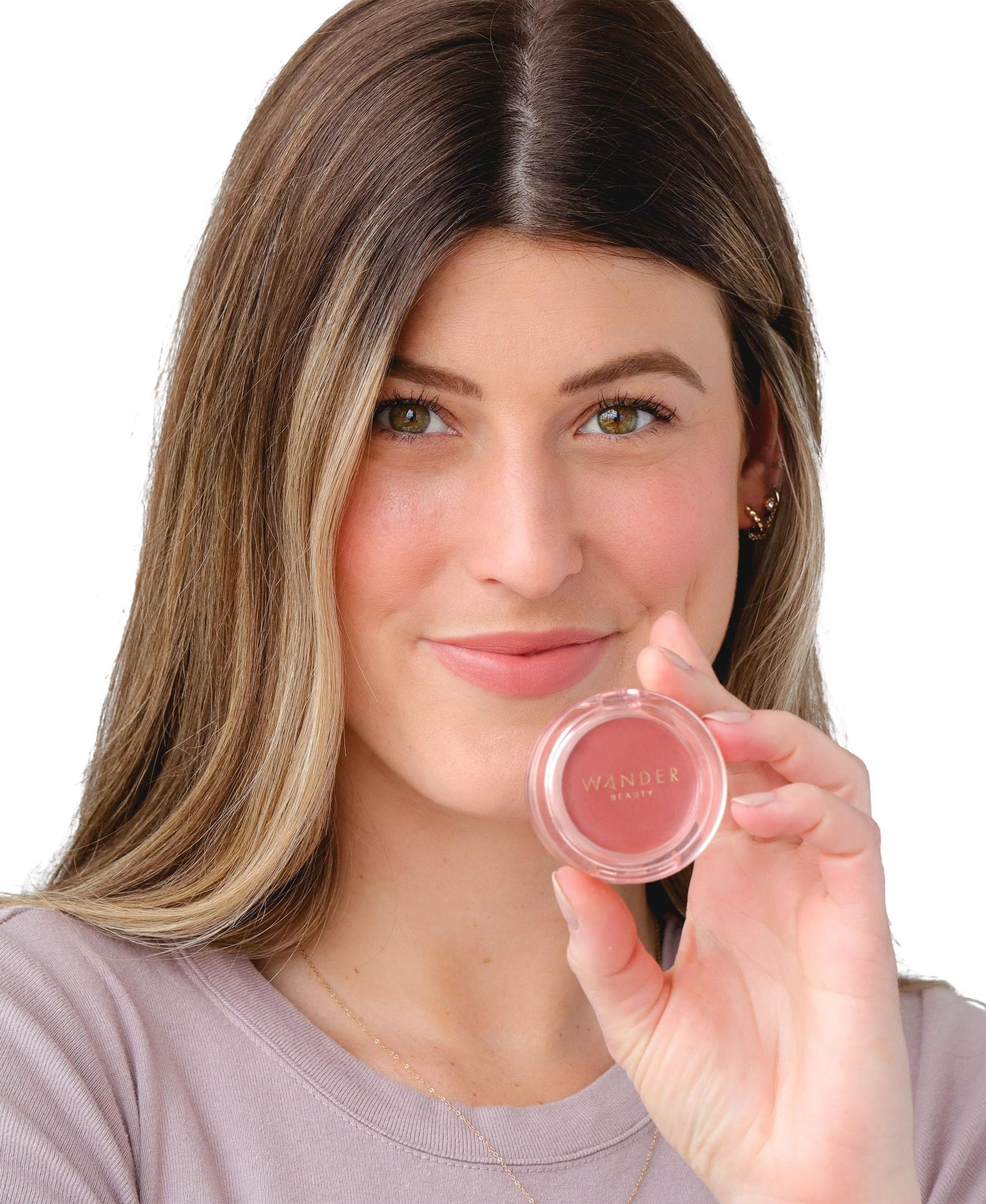 Wander Beauty Double Date Lip & Cheek - Honeymoon/Swipe - 4-in-1 Cream Blush & Lip Tint - Blush, Lip Moisturizer, Lip Balm, & Eye Gloss - Multitasking Beauty & Personal Care Wander Beauty