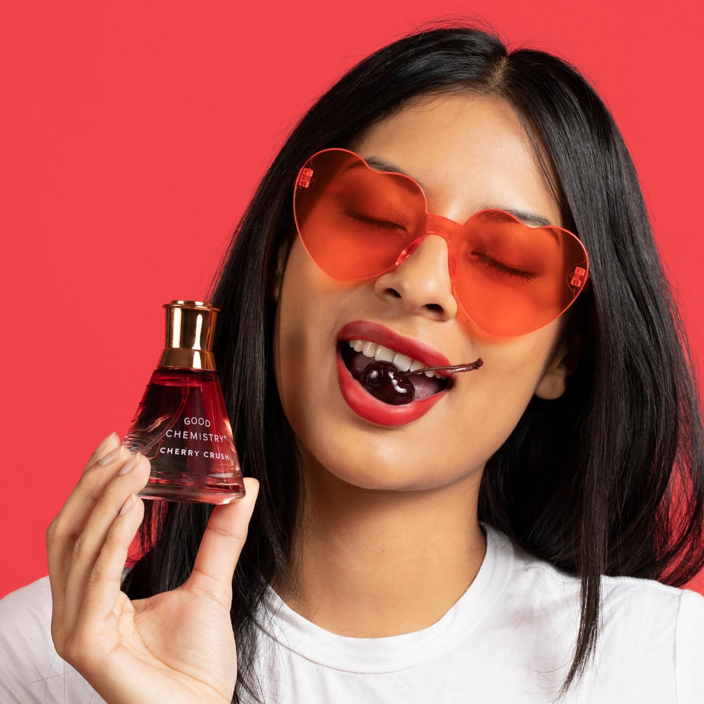Good Chemistry Cherry Crush Eau de Parfum 1.7 fl oz - Long-Lasting Perfume with Wild Cherry, Sandalwood, & Vanilla Bean - Sweet, Clean & Vegan Beauty & Personal Care Good Chemistry
