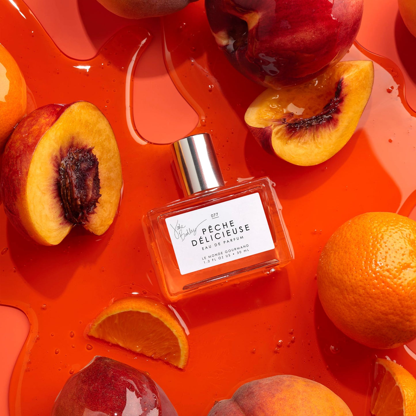 Le Monde Gourmand Pêche Délicieuse - Eau de Parfum - 1 fl oz (30 ml) - Peach, Vanilla, Caramel, Rose Perfume Notes Beauty & Personal Care Le Monde Gourmand