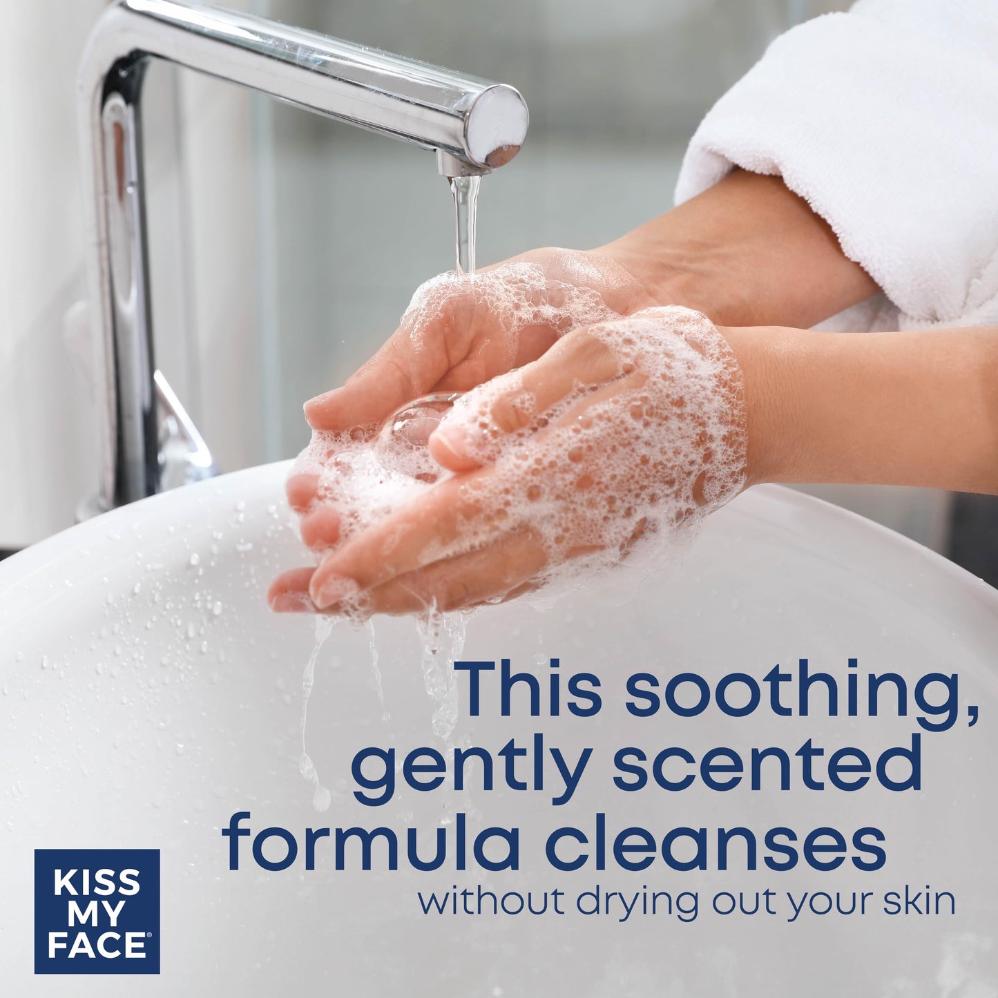 Kiss My Face Coconut Hand Soap, Tropical Moisture Cleanse, With Added Yarrow And Coconut Water, Easy To Use Hand Soap Pump, Coconut Scented, Cruelty Beauty & Personal Care Kiss My Face