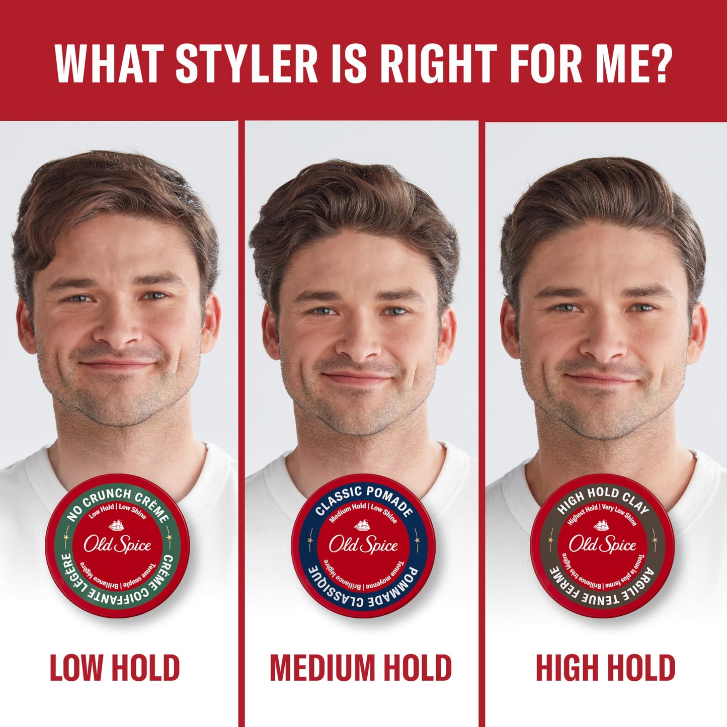 Old Spice Fiji Pomade for Men, Loose Hold, Low Shine, Men's Hair Styling, 2.22 Oz Each, Twin Pack Beauty & Personal Care Old Spice